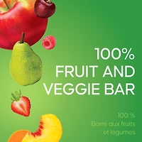 Boîte de barres 100 % fruits et légumes SunRype Snacks 12 x 37 g