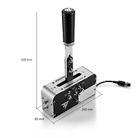 Thrustmaster TSSH Sequential shifter & handbrake (Compatible with PS5, PS4, XBOX Series X/S, One, PC)