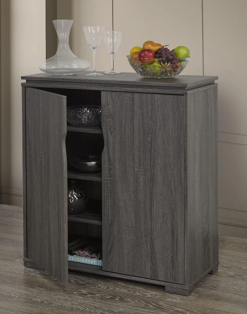 Marga Multi-Tier Shoe Cabinet, Grey