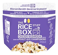 Boîte de riz instantané au poulet et aux champignons The Rice Stuff