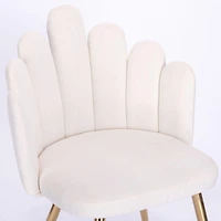 Chaise de salle à manger Domina Lot de 2-Classique Chaise légère moderne et confortable