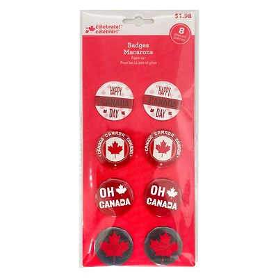 Way to Celebrate 8PK Small Colored Badge