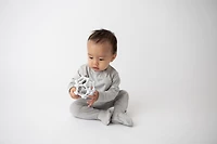 Kushies - Silibounce - jouet-dentition en silicone - Sable