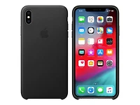 XS MAX LTHR CASE BLK - FRENCH