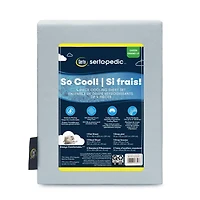 Ensemble de draps rafraîchissants 4pc Sertapedic So Cool! Ensemble de draps rafraîchissants Sertapedic 4 pièces