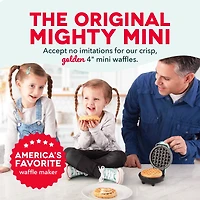 Dash Mini Gaufrier Pour Gaufres, Paninis, Pommes De Terre Râpées Et Autres Repas ou Collations Sur Le Pouce – Facile À Nettoyer, Surface Antiadhésive, Aqua