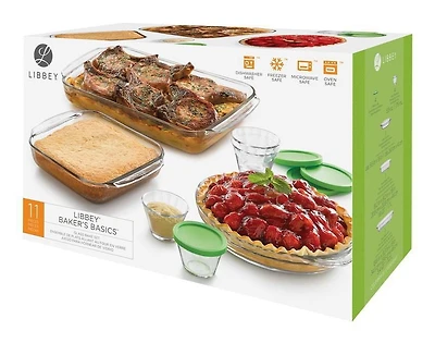 Libbey Glass Bakeware set/11