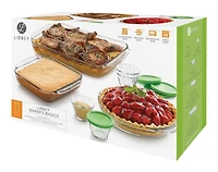 Libbey Glass Bakeware set/11