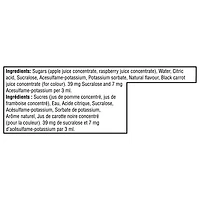 Rehausseur liquide pour l’eau Framboise 52 mL