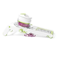 Starfrit Pro Mandoline, Adjusts slice thickness