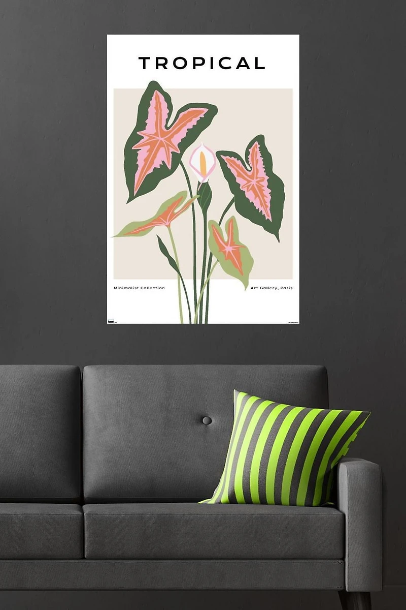 Botanical - Tropical Wall Poster, 22.375" x 34"