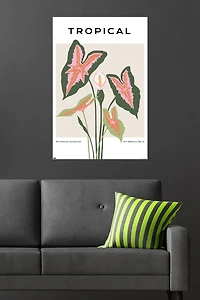 Botanical - Tropical Wall Poster, 22.375" x 34"