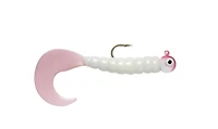 South Bend SB-J514-WHT-X Rigged Grubs 1/4oz Wt 5pk
