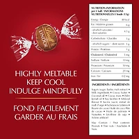 Lindt LINDOR Double Chocolate Truffles, 150-Gram Bag, 150g Bag