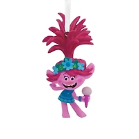 Décoration de Noël – Hallmark – Poppy tenant son microphone – Les Trolls 2 : tournée mondiale – DreamWorks