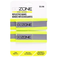 GoZone Reflective Bands – Lime/Grey, Adjustable fit