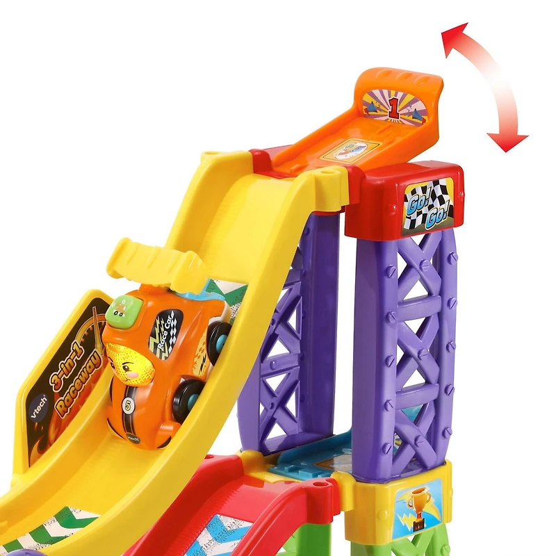 VTech Go! Go! Smart Wheels 3-in-1 Launch & Go Raceway™ - English Version
