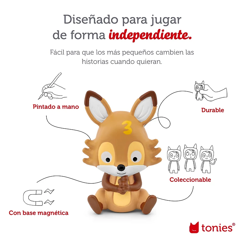 tonies Favorite Children's Songs: Spanish Counting Songs Audio Play Figurine