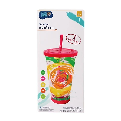 Hello Hobby! DIY TIE DYE TUMBLER