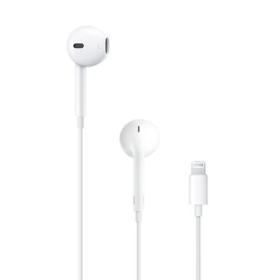 EarPods Apple avec connecteur Lightning Avec télécommande et micro