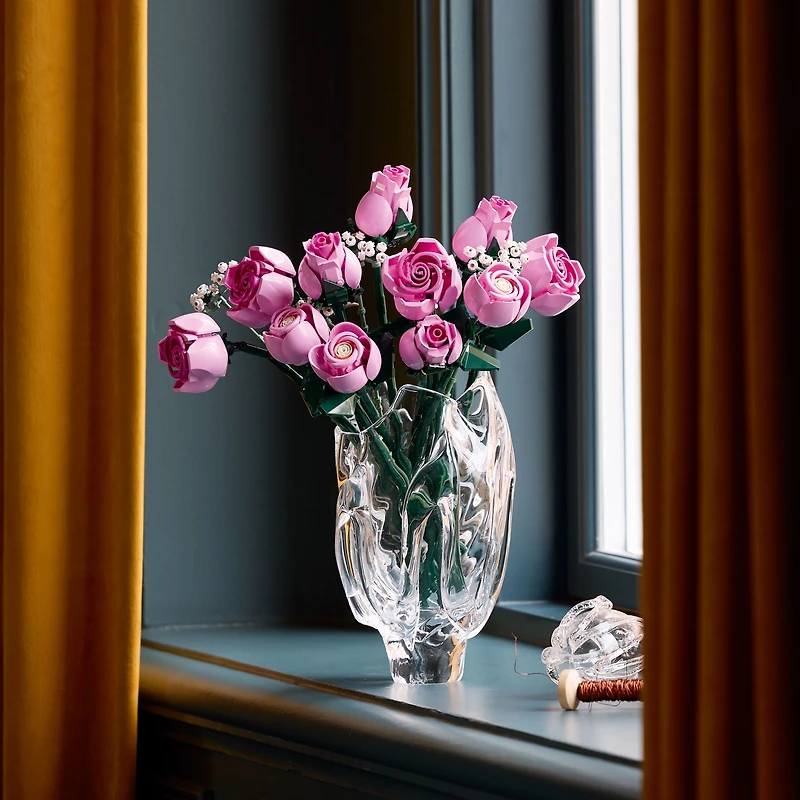 LEGO Botanicals Le Bouquet de Roses Roses, Fleurs Décoratives 10374