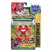 Transformers Toys Bumblebee Cyberverse Adventures Dinobots Unite Warrior Class Dead End Action Attackers Figure, Ages 6 and Up, 5.4-inch