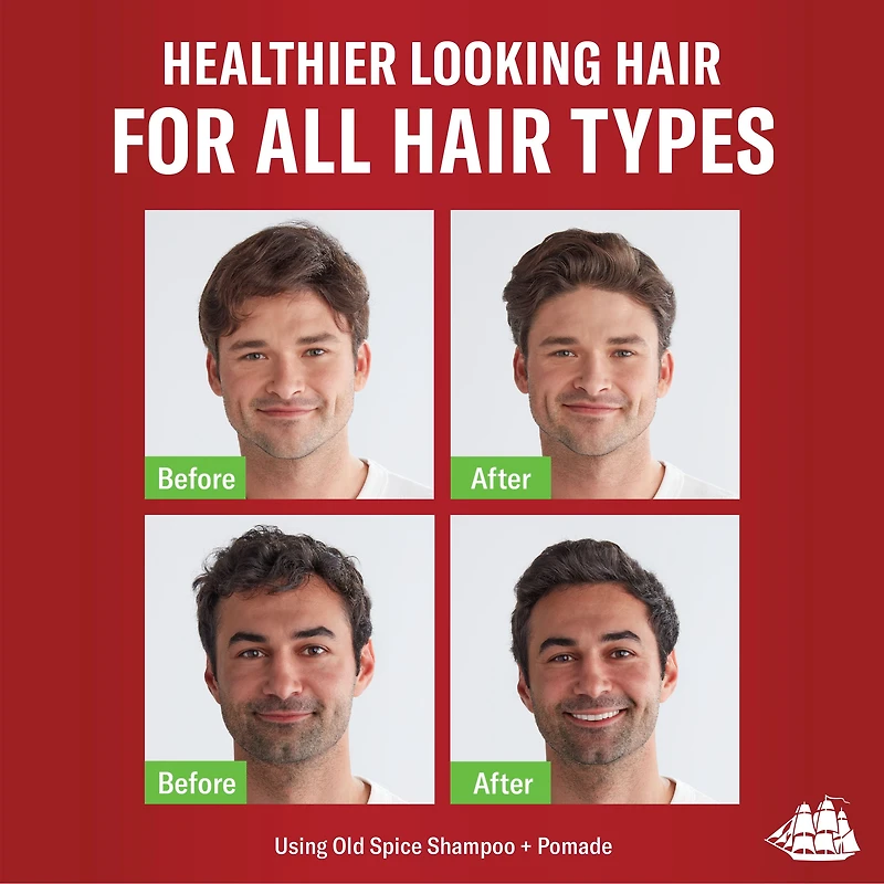 Old Spice Fiji Shampoo for Men, 625 mL