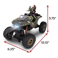 NKOK "Rock Hog" UNSC Warthog RC Toy (4x4 Rock Crawler)