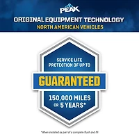PEAK® OET Extended Life Gold 50/50 Pre-Diluted Coolant /Antifreeze for North American Vehicles, 3.78 Liters, PEAK OET AFC 50/50 N.A. Gold