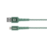 iHome 6 FT Durastrain Lightning Cable, 6FT Lightning Cable
