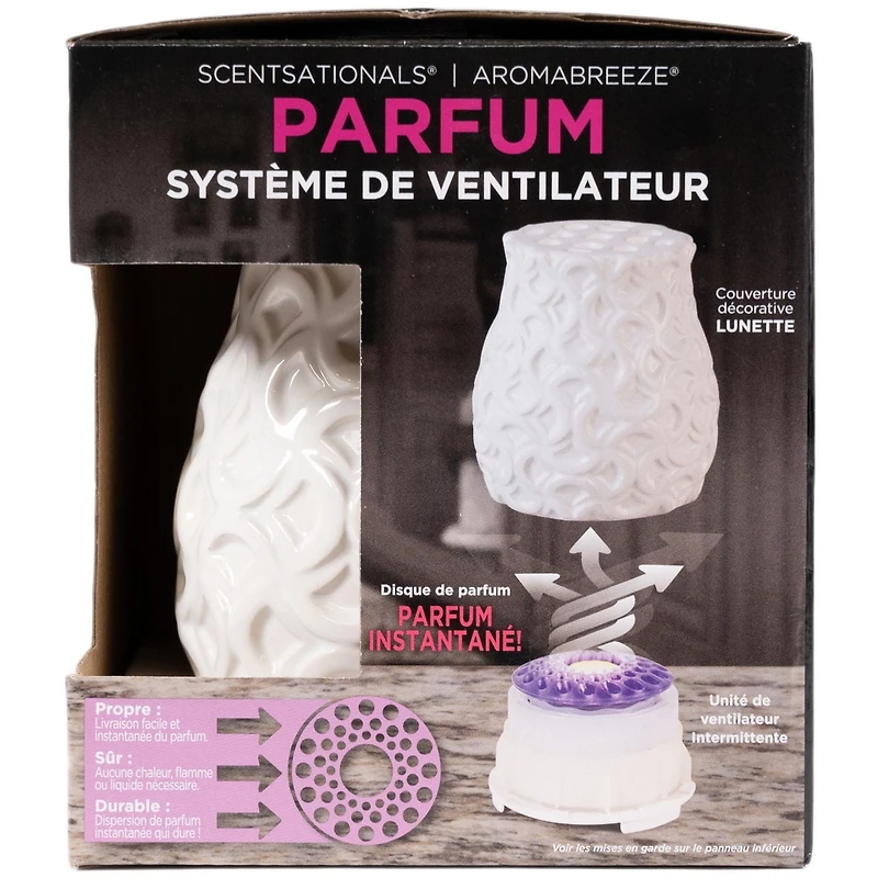 Unité de ventilateur Aromabreeze ScentSationals - Lunette Unité ventilateur diffuseur