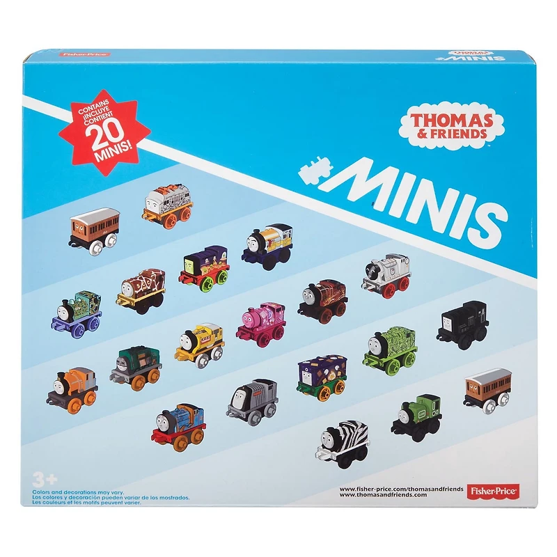 Thomas et ses amis Minis Coffret de 20 Locomotives