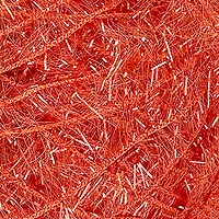 Red Heart® Scrubby Sparkle™ Fil de polyester peigné n° 4 (moyen), orange, 85 g, 174 yards