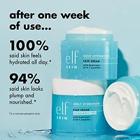 e.l.f. cosmetics Holy Hydration Face Cream - Fragrance Free, Fragrance-free cream, 50g