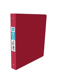 PEN+GEAR 2.5CM RELIURE EN POLY Rouge