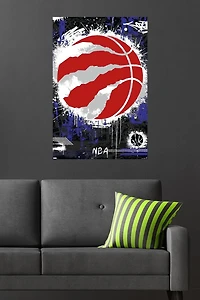 NBA Toronto Raptors - Maximalist Logo 23 Wall Poster, 22.375" x 34"