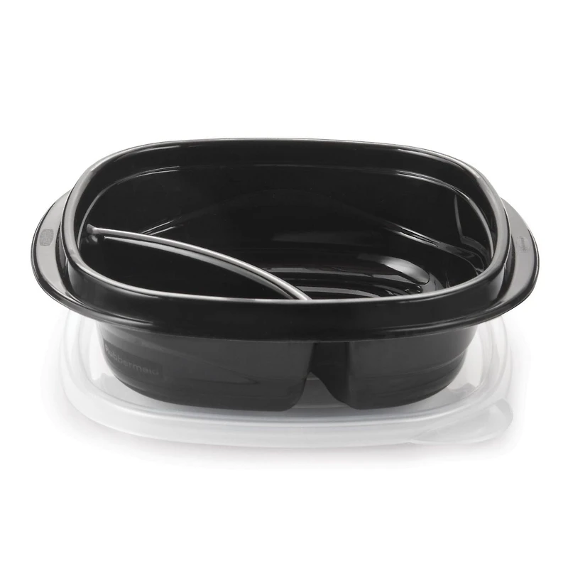 Contenants divisés pour la préparation des repas Rubbermaid TakeAlongs à emporter, 556 ml (2,35 tasses), paquet de 3 Sans BPA