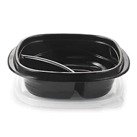 Contenants divisés pour la préparation des repas Rubbermaid TakeAlongs à emporter, 556 ml (2,35 tasses), paquet de 3 Sans BPA