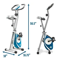 Xterra FB150 Folding Adjustable Upright Cycle with Resistance - 16204791500