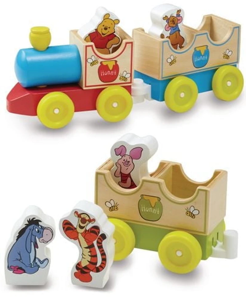 Melissa & Doug Winnie The Pooh All aboard Wooden Train
