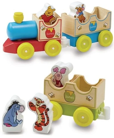 Melissa & Doug Winnie The Pooh All aboard Wooden Train
