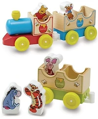 Melissa & Doug Winnie The Pooh All aboard Wooden Train