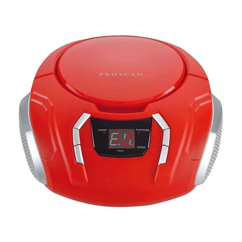 Boombox Portable Proscan CD avec radio AM/FM et AUX