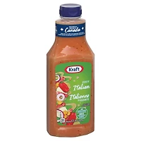 Vinaigrette Italienne Piquante, Bouteille KRAFT LIQUID DRESSING Zesty Italian