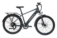 PHOENIX STEP-OVER 27,5 pouces avec suspension avant, E-Commutateur pour adultes, Gris, unisexe Portée : 25 - 40 miles