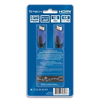 CJ Tech 4K 3D HDMI 2.0 Cable with Ethernet - 3ft