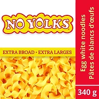 Pâtes No Yolks Nouilles de Blancs D'œufs Extra Larges