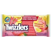 Torsades garnies TWIZZLERS limonade rose 311 g