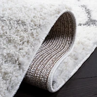 SAFAVIEH Berber Santana Tapis Géométrique Shag