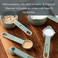 Ensemble 10 Pièces à Tasses et Cuillères à Mesurer Tout-pour-Célébrer - Vert